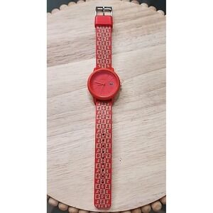 Lacoste Women's‎ 12.12 Chinese New Year Red Silicone Strap Watch 36mm Tan Logo